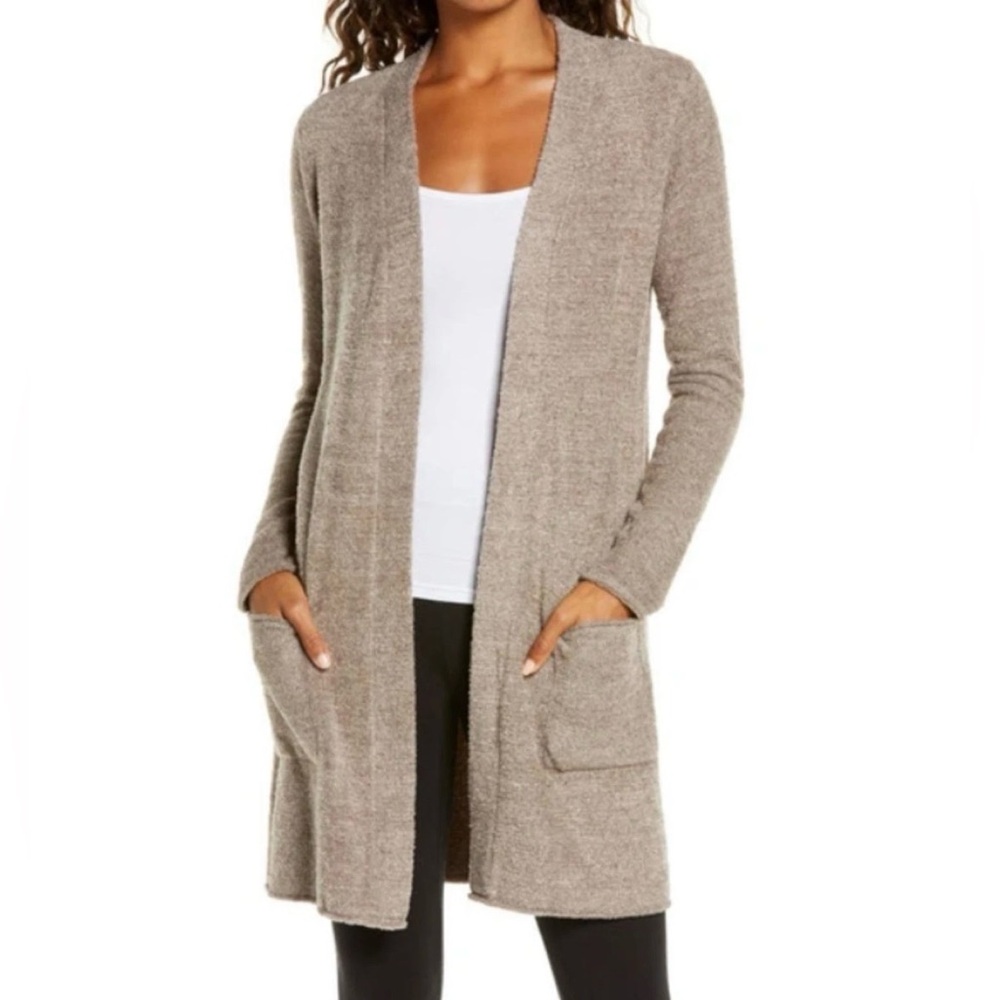 NWOT Barefoot Dreams CozyChic Lite Long Cardigan Size Medium!